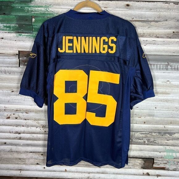 Rare Greg Jennings Green Bay Packers Reebok Jersey size 48 - Picture 2 of 7